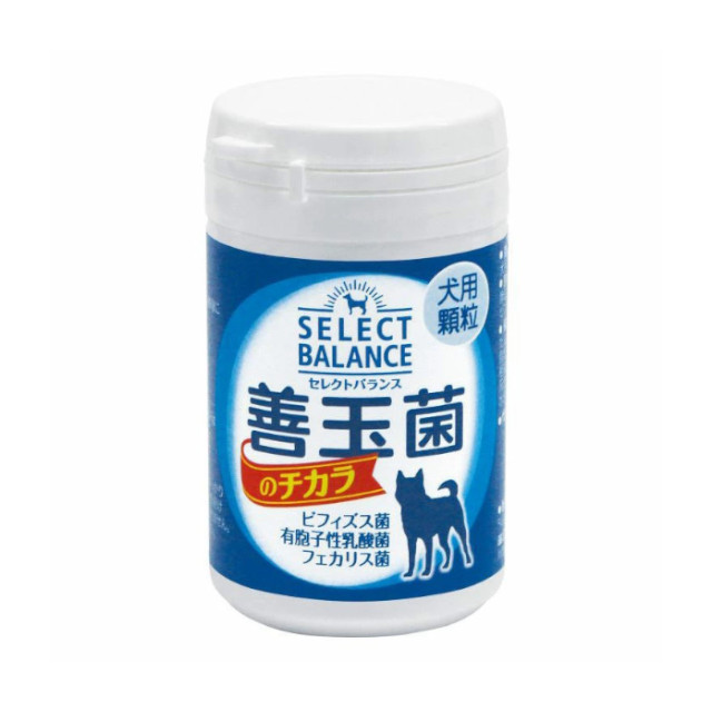 セレクトバランス 善玉菌のチカラ 顆粒 犬用 45g サプリメント お腹 整腸 ビール酵母 乳酸菌