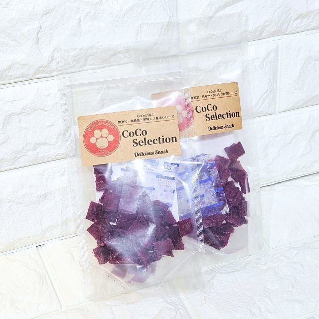 沖縄県産 紅芋ぽりぽり 40g CoCo Selection 国産 ペット 犬用おやつ ポリフェノール 食物繊維