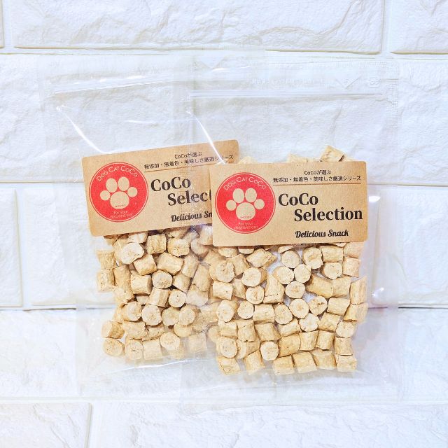 フリーズドライ 鶏むね肉＆レバーミックス 15g CoCo Selection 国産 ペット 犬用おやつ