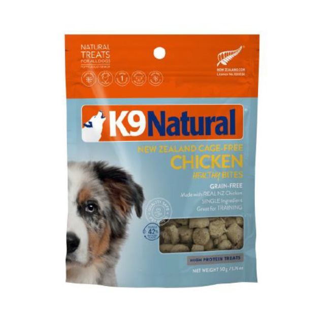 K9ナチュラル フリーズドライ チキン・トリーツ 50g ペット 犬用 おやつ 嗜好性抜群 K9Natural