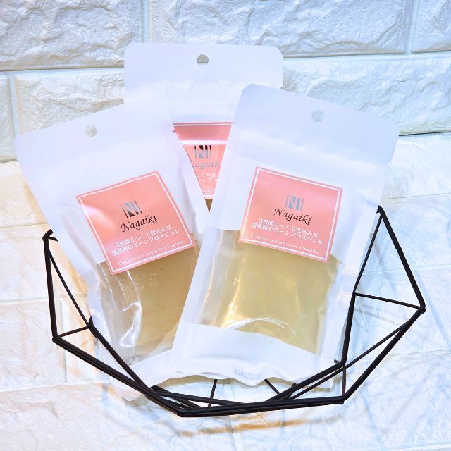 Nagaiki 3日間じっくり煮込み 国産鹿のボーンブロスジュレ 100g ペット 犬用 トッピング 水分補給 コラーゲン ヒアルロン酸