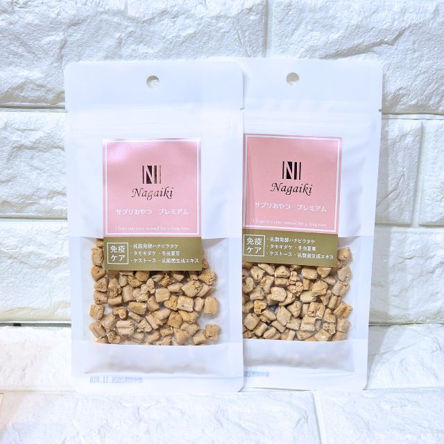 Nagaiki サプリおやつプレミアム カジキマグロ 免疫ケア 30g｜ペット 犬用 おやつ サプリメント