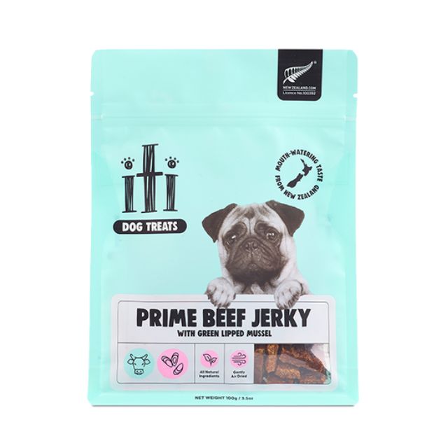 イティトリーツ ビーフジャーキー 腸内ケア 100g｜iti エアドライ 犬用おやつ