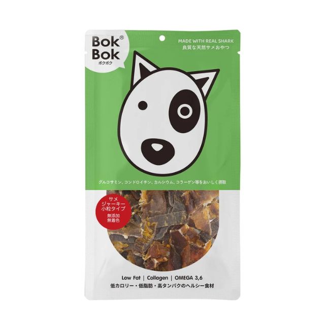 ボクボク サメジャーキー 小粒タイプ 50g｜犬用サメおやつ