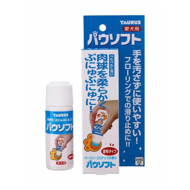 トーラス パウソフト 50ml｜手を汚さず塗れる犬用肉球保湿ケア